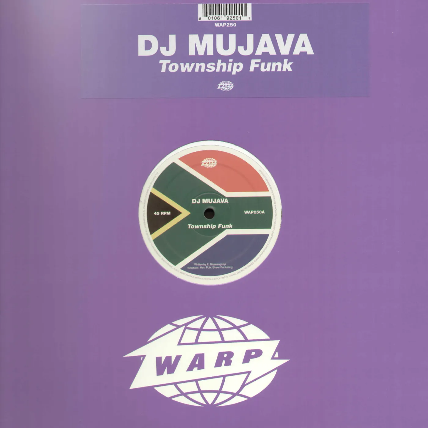 Dj Mujava Township Funk Vinyl Record