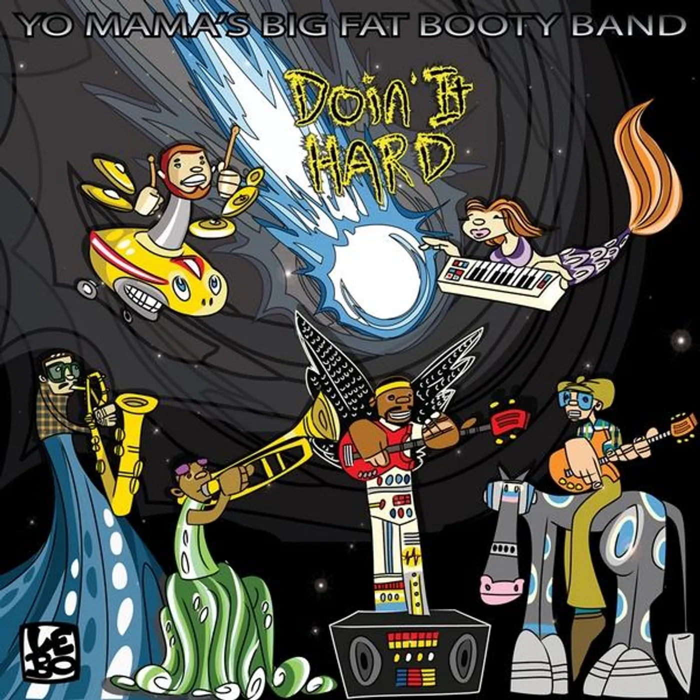 Yo Mama's Big Fat Booty Band DOIN IT HARD CD