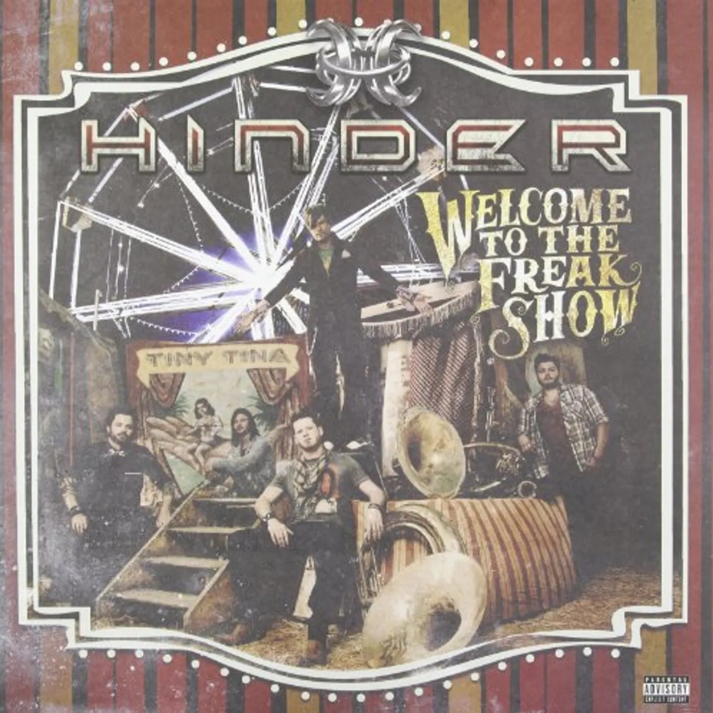 Hinder WELCOME TO THE FREAKSHOW Vinyl Record