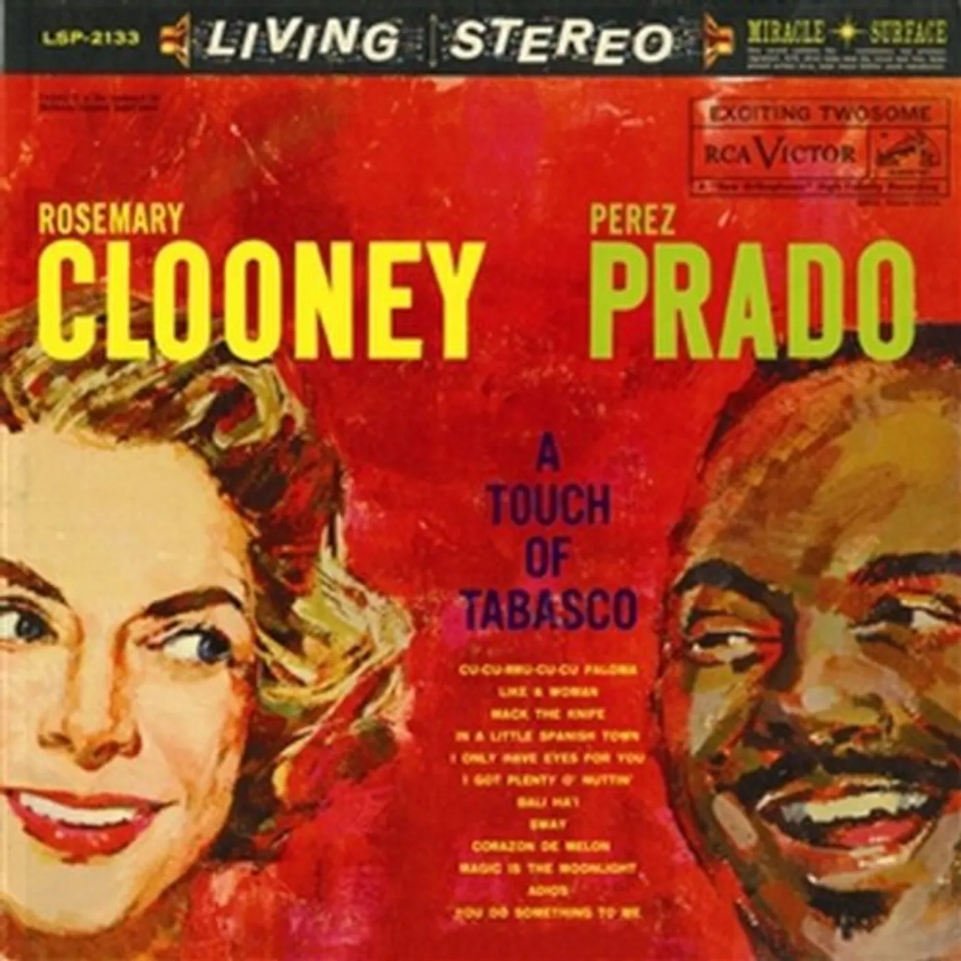 Rosemary Clooney & Perez Prado TOUCH OF TABASCO Vinyl Record
