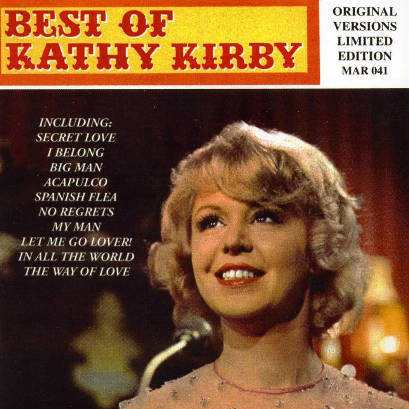 Kathy Kirby BEST OF CD