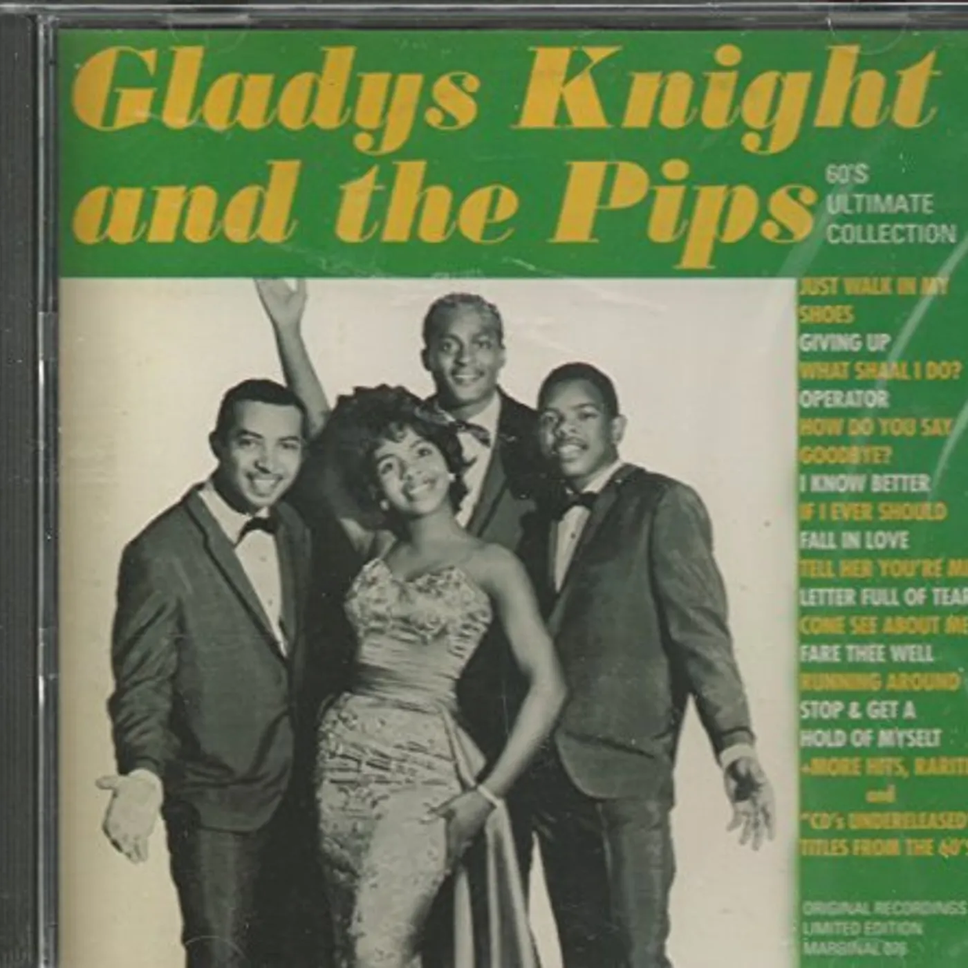 Gladys Knight & The Pips 60'S ULTIMATE COLLECTION CD