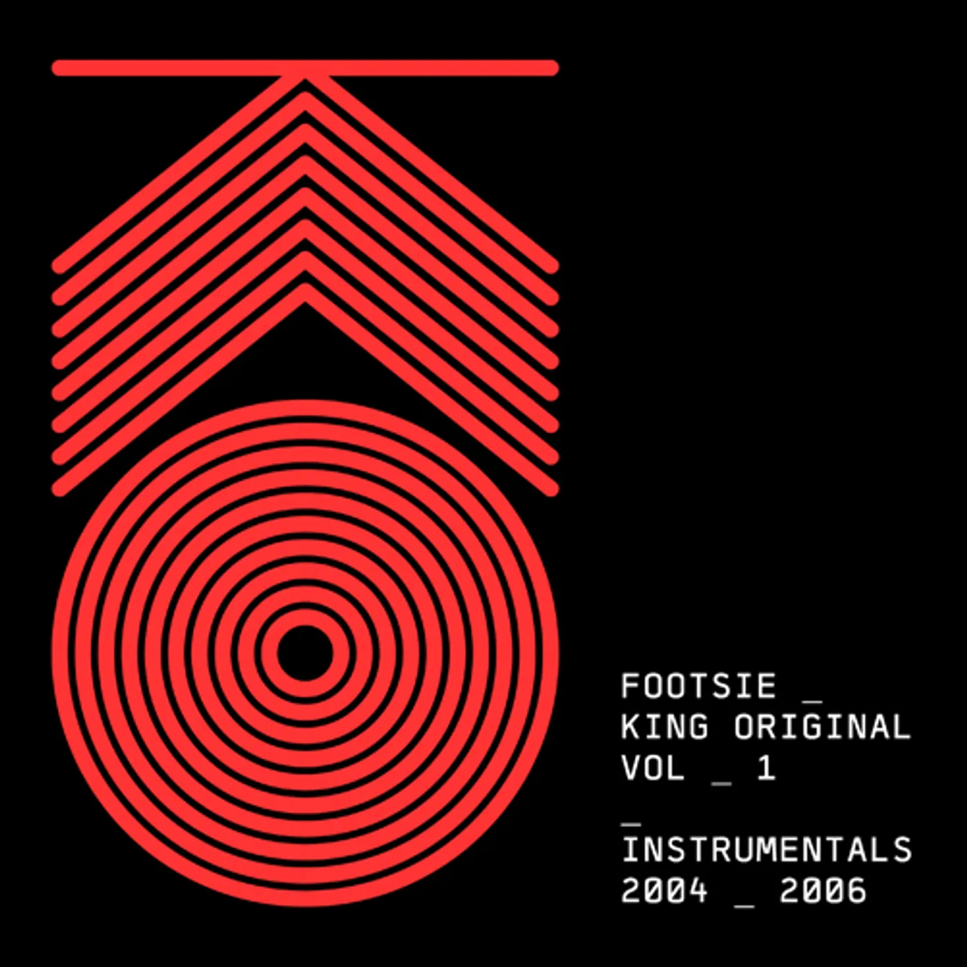 Footsie KING ORIGINAL 1: INSTRUMENTALS 2004-2006 CD