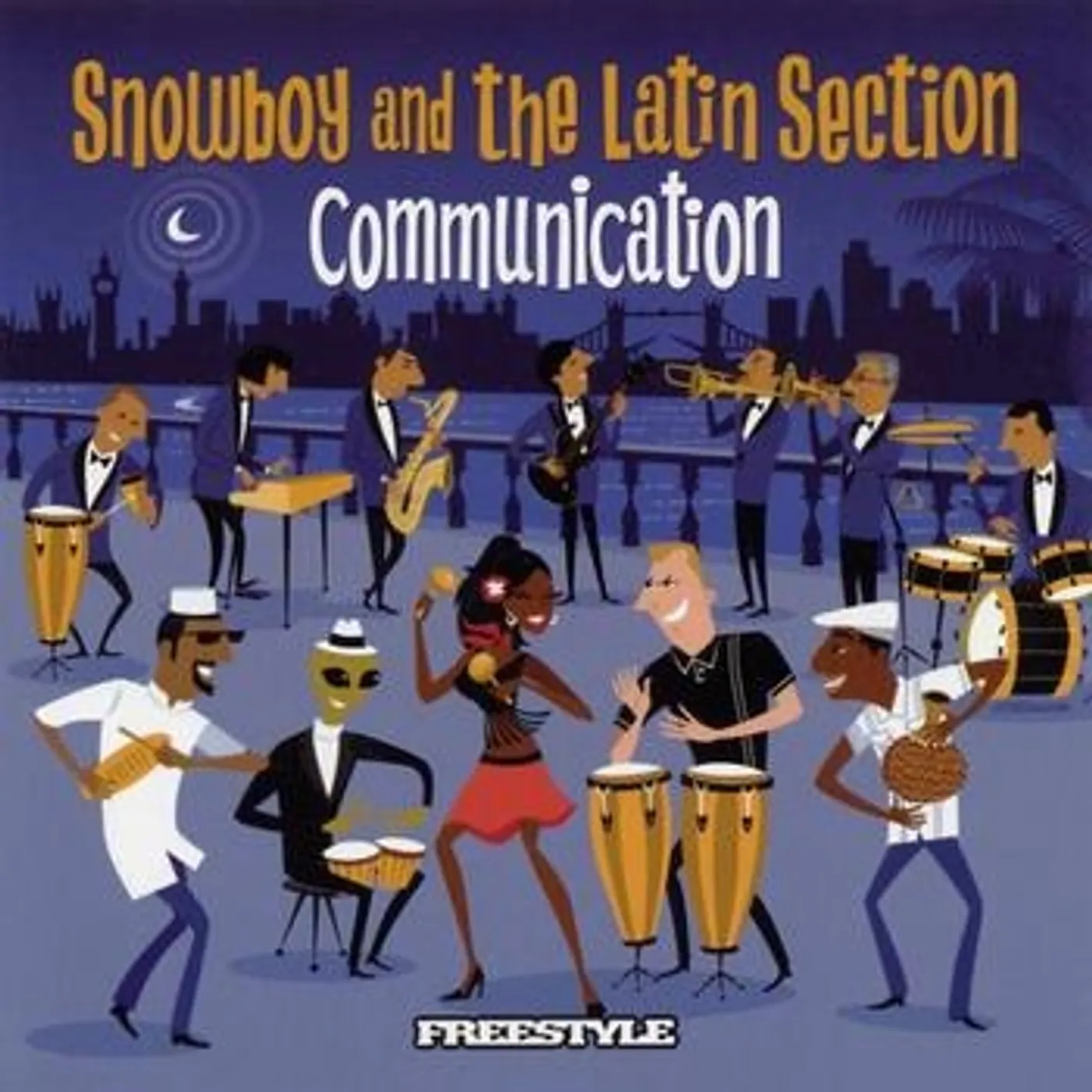 Snowboy & The Latin Section COMMUNICATION Vinyl Record