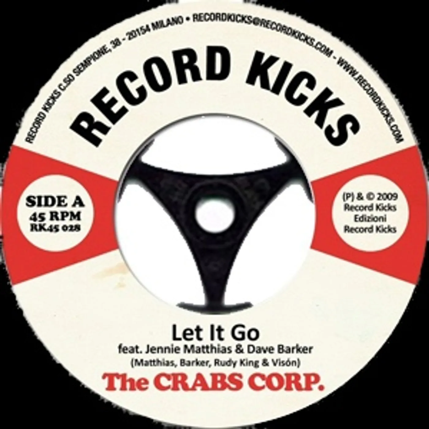 The Crabs Corporation LET IT GO Vinyl Record