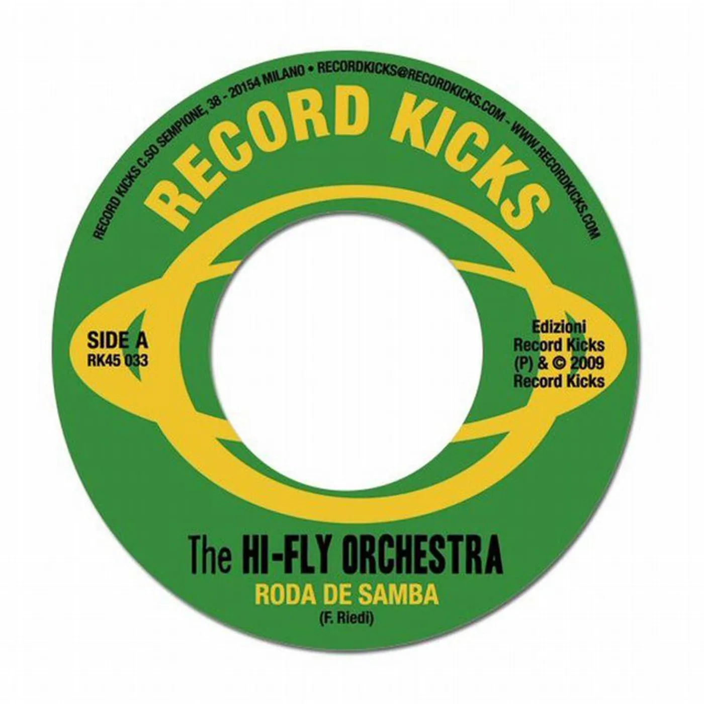 The Hi-Fly Orchestra Roda De Samba Vinyl Record