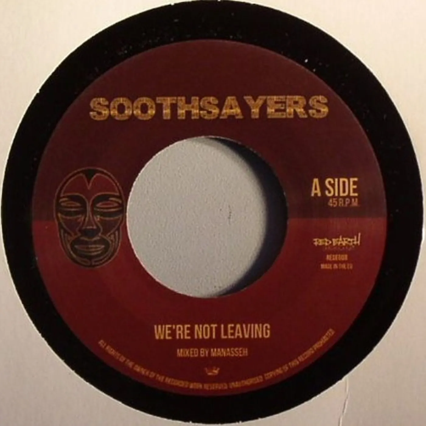 Soothsayers WE'RE NOT LEAVING Vinyl Record