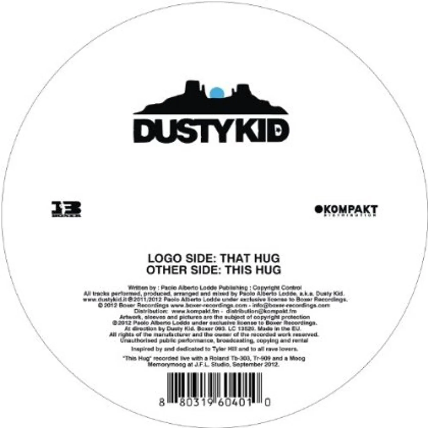 Dusty Kid THAT HUG Vinyl Record