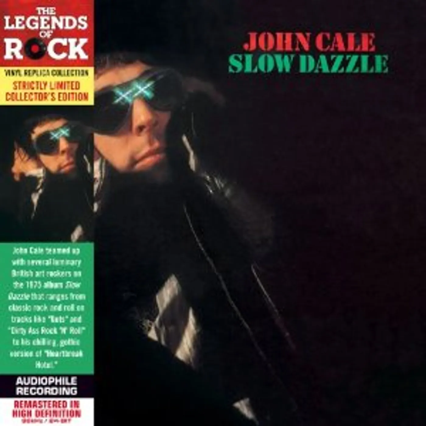 John Cale SLOW DAZZLE CD