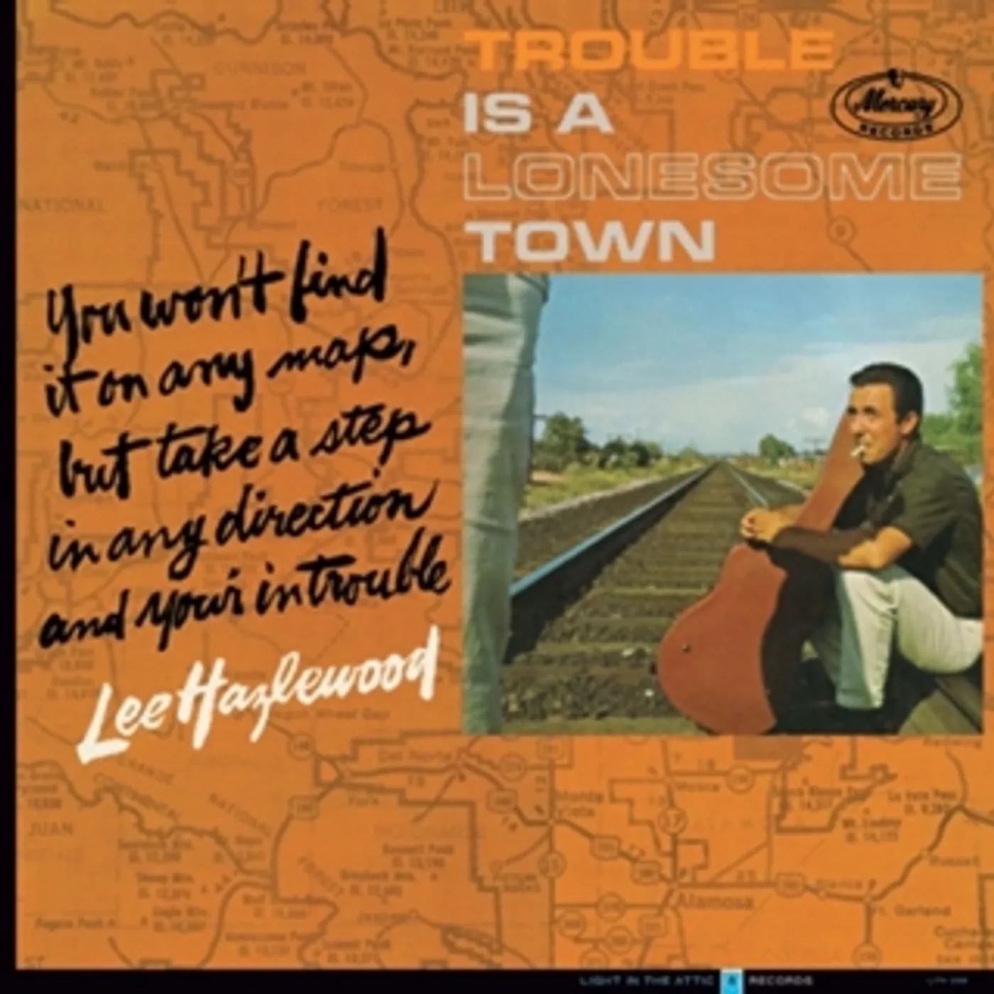 Lee Hazlewood Trouble Is A Lonesome Town Vinyl Record
