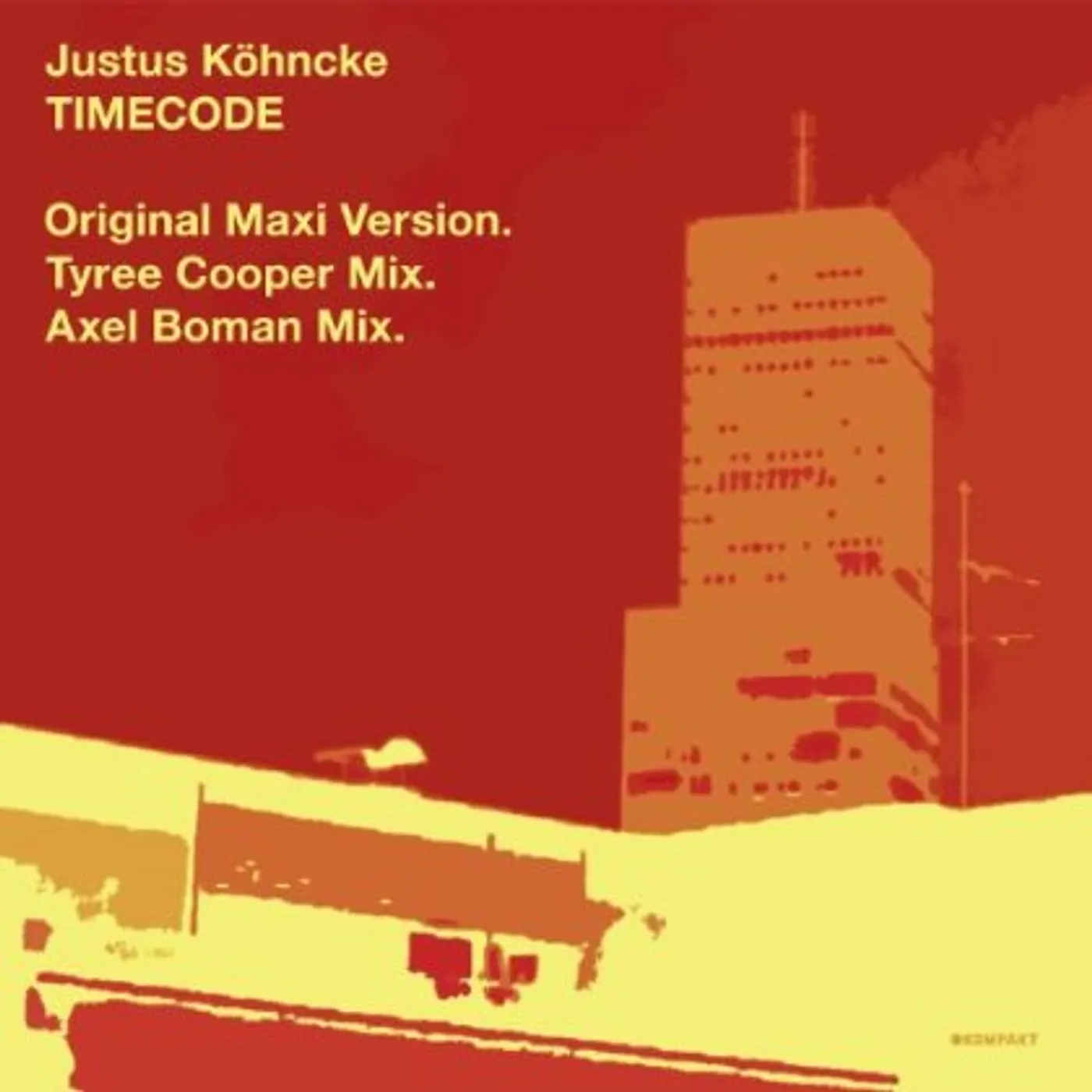 Justus Köhncke TIMECODE Vinyl Record
