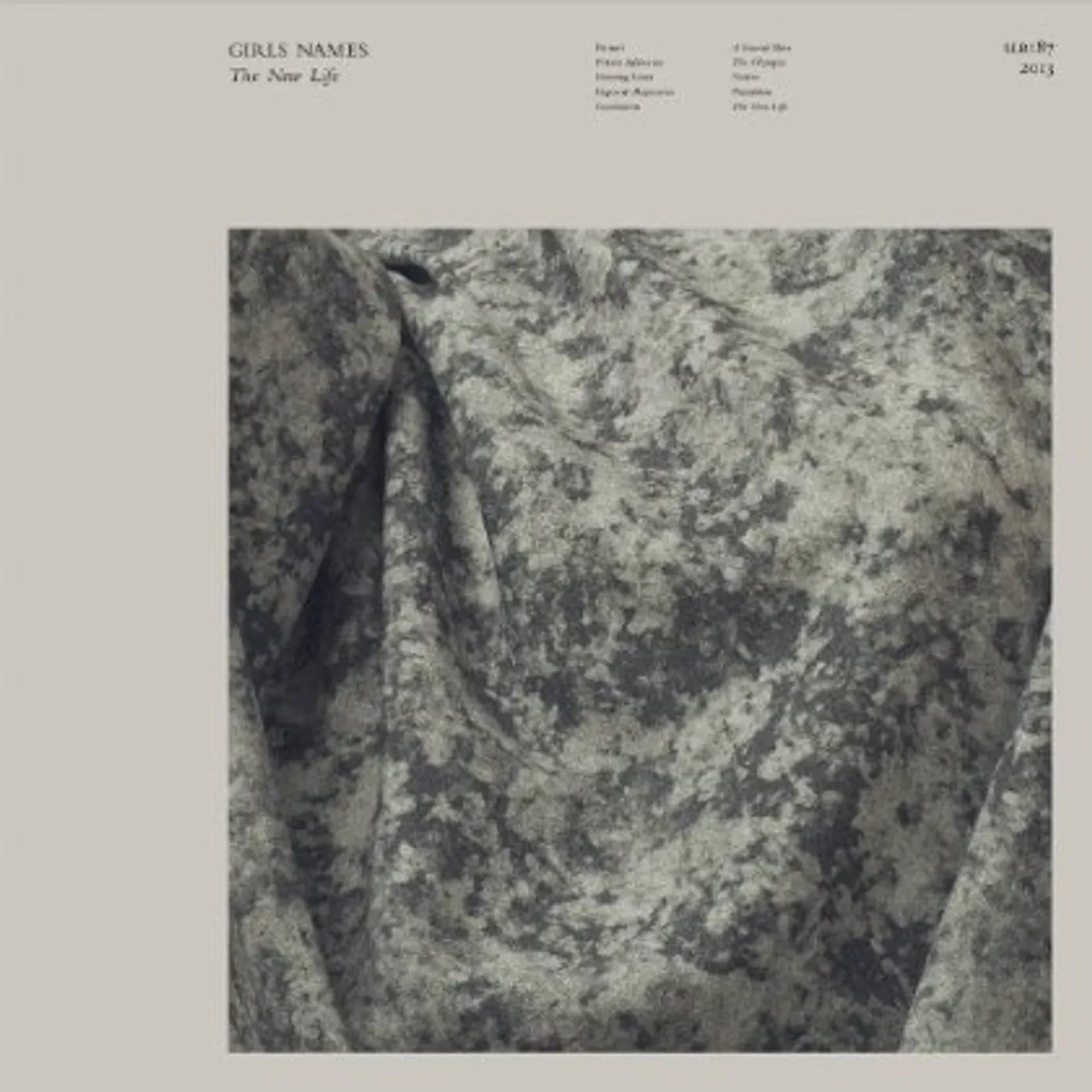 Girls Names NEW LIFE Vinyl Record