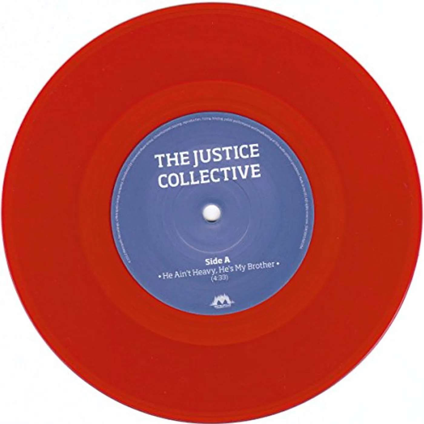 The Justice Collective HE AIN'T HEAVY HE'S MY BROTHER Vinyl Record