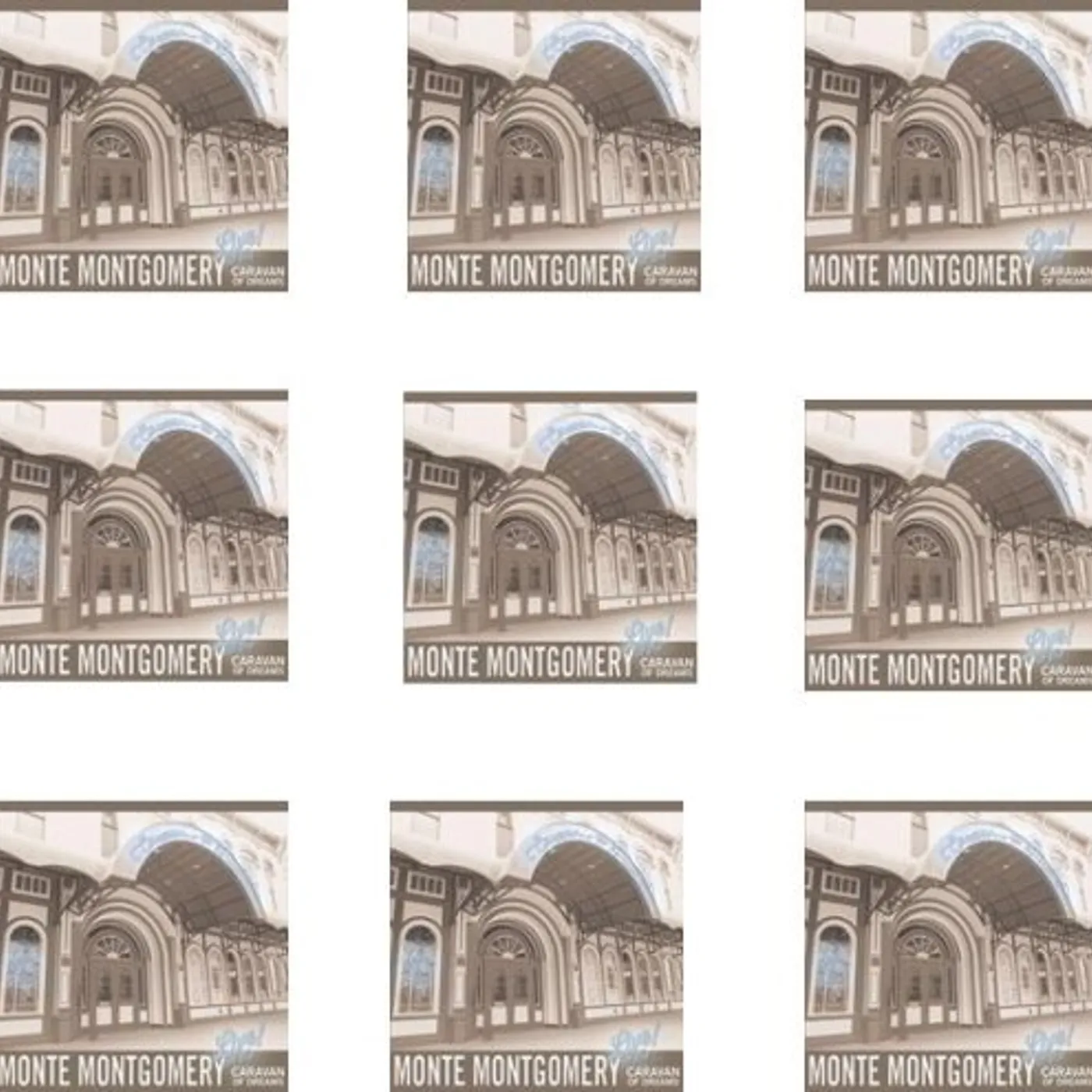 Monte Montgomery LIVE AT THE CARAVAN OF DREAMS CD