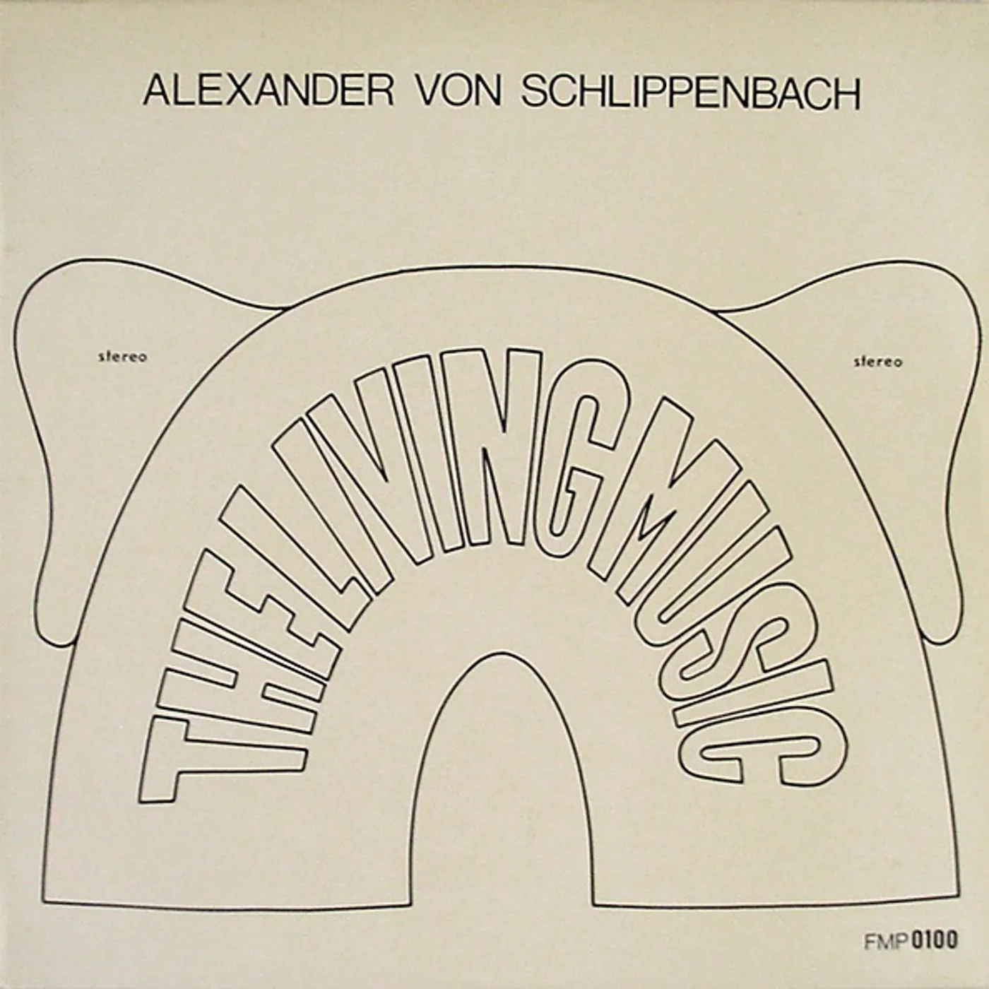 Alexander von Schlippenbach LIVING MUSIC Vinyl Record