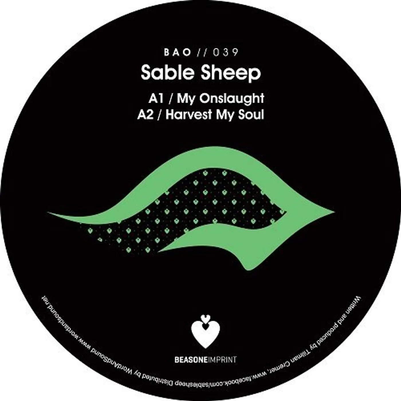 Sable Sheep MY ONSLAUGHT Vinyl Record