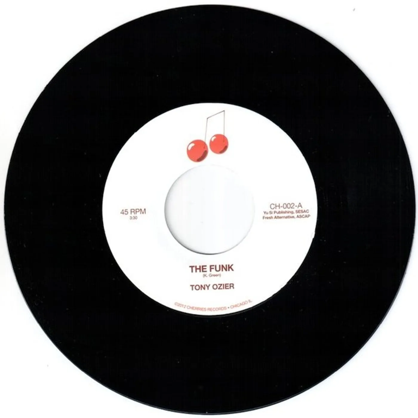 Tony Ozier FUNK / BACK TO THE MITTEN Vinyl Record