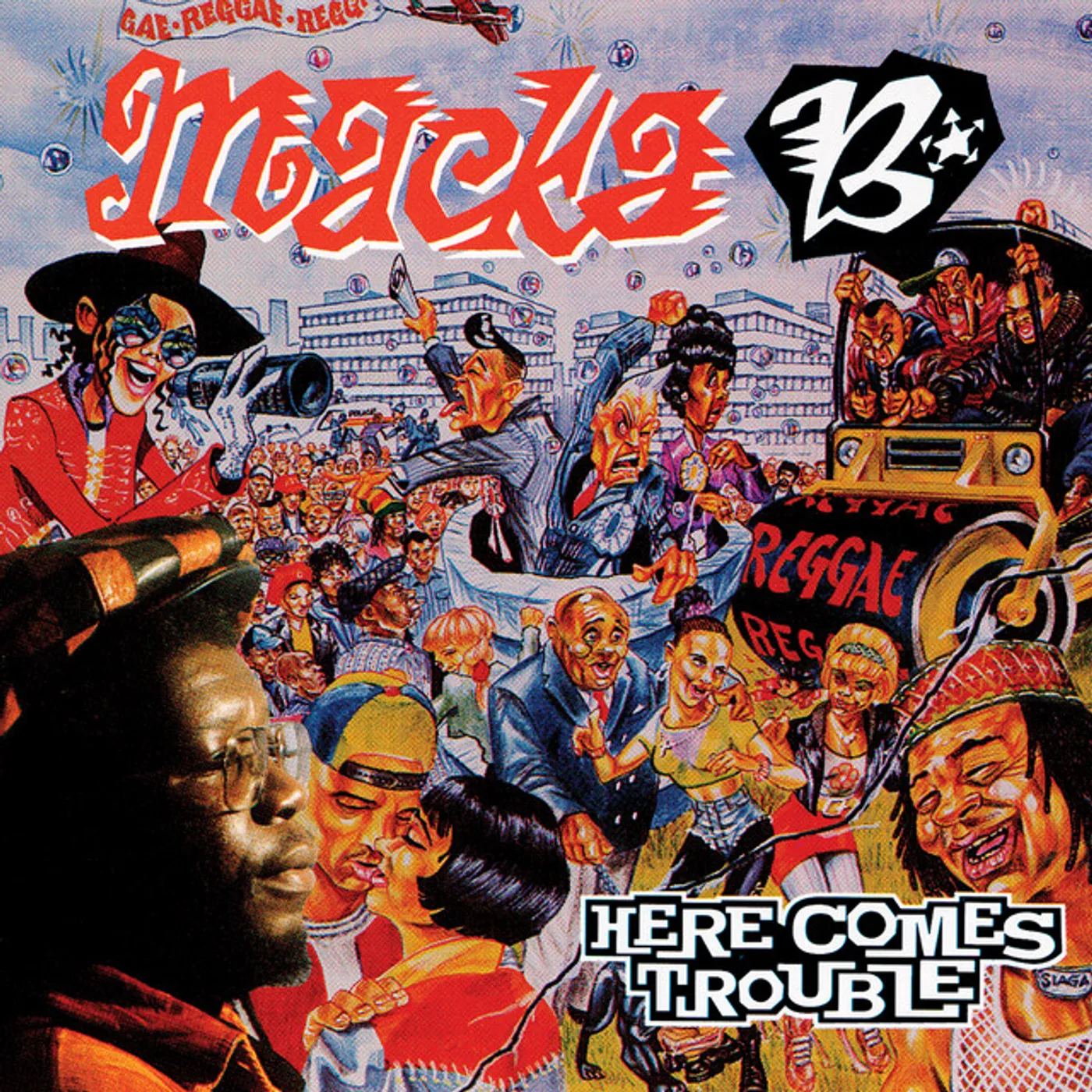 Macka B HERE COMES TROUBLE CD