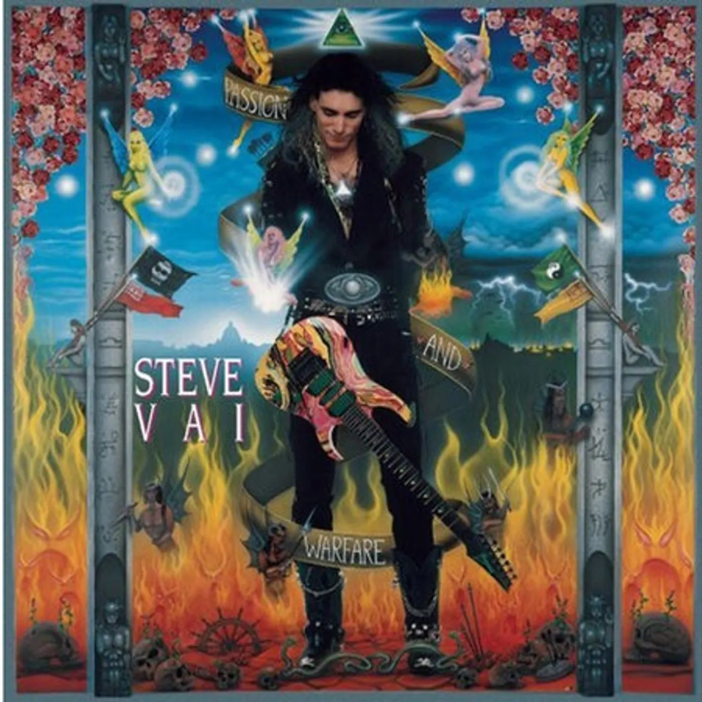Steve Vai Passion And Warfare Vinyl Record