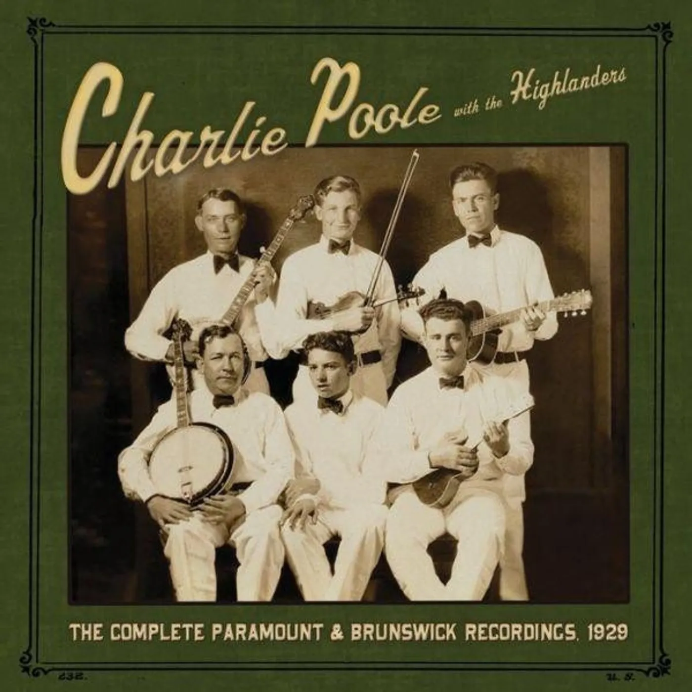 Charlie Poole COMPLETE PARAMOUNT & BRUNSWICK Vinyl Record