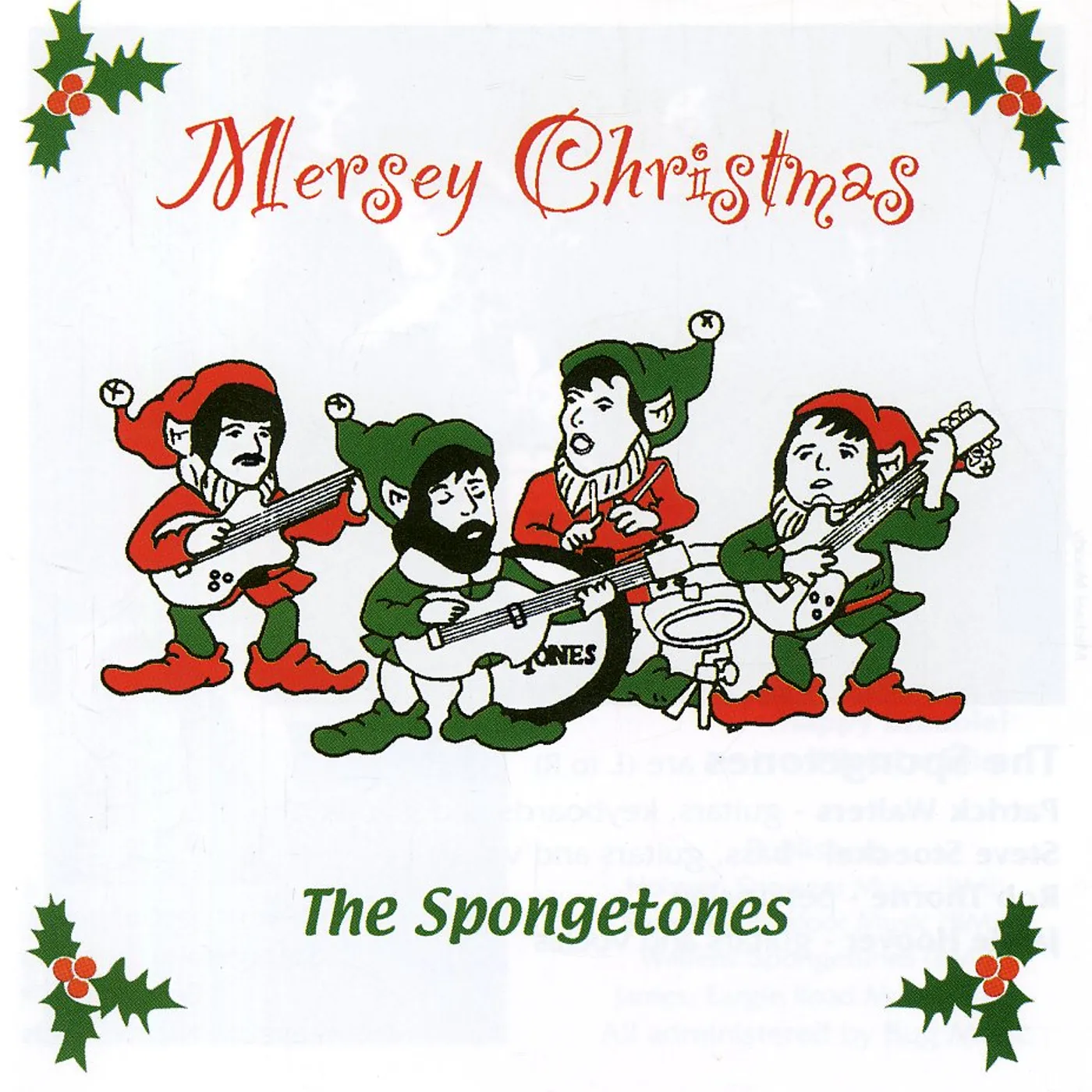 The Spongetones MERSEY CHRISTMAS CD
