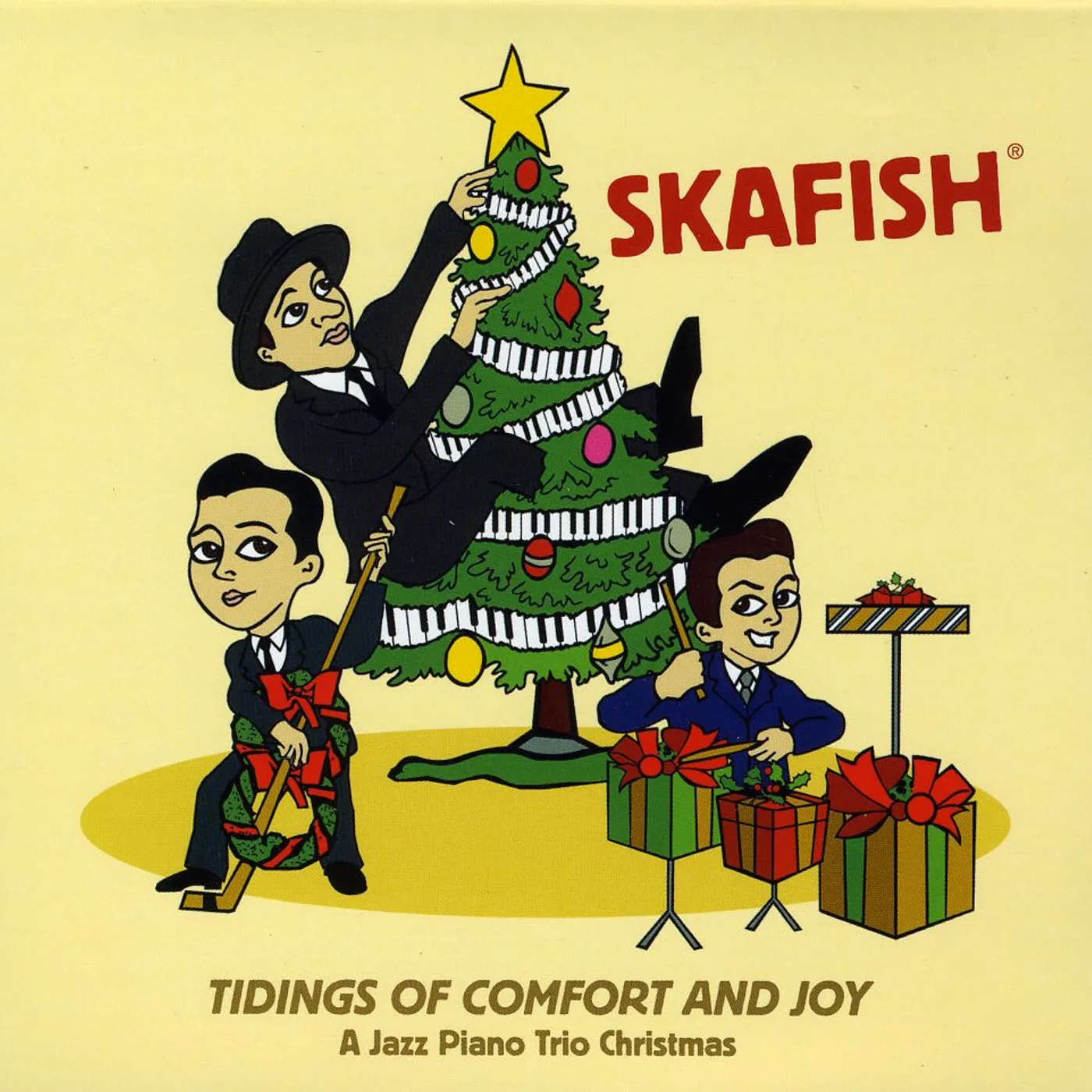 Skafish TIDINGS COMFORT & JOY: JAZZ PIANO TRIO CHRISTMAS CD