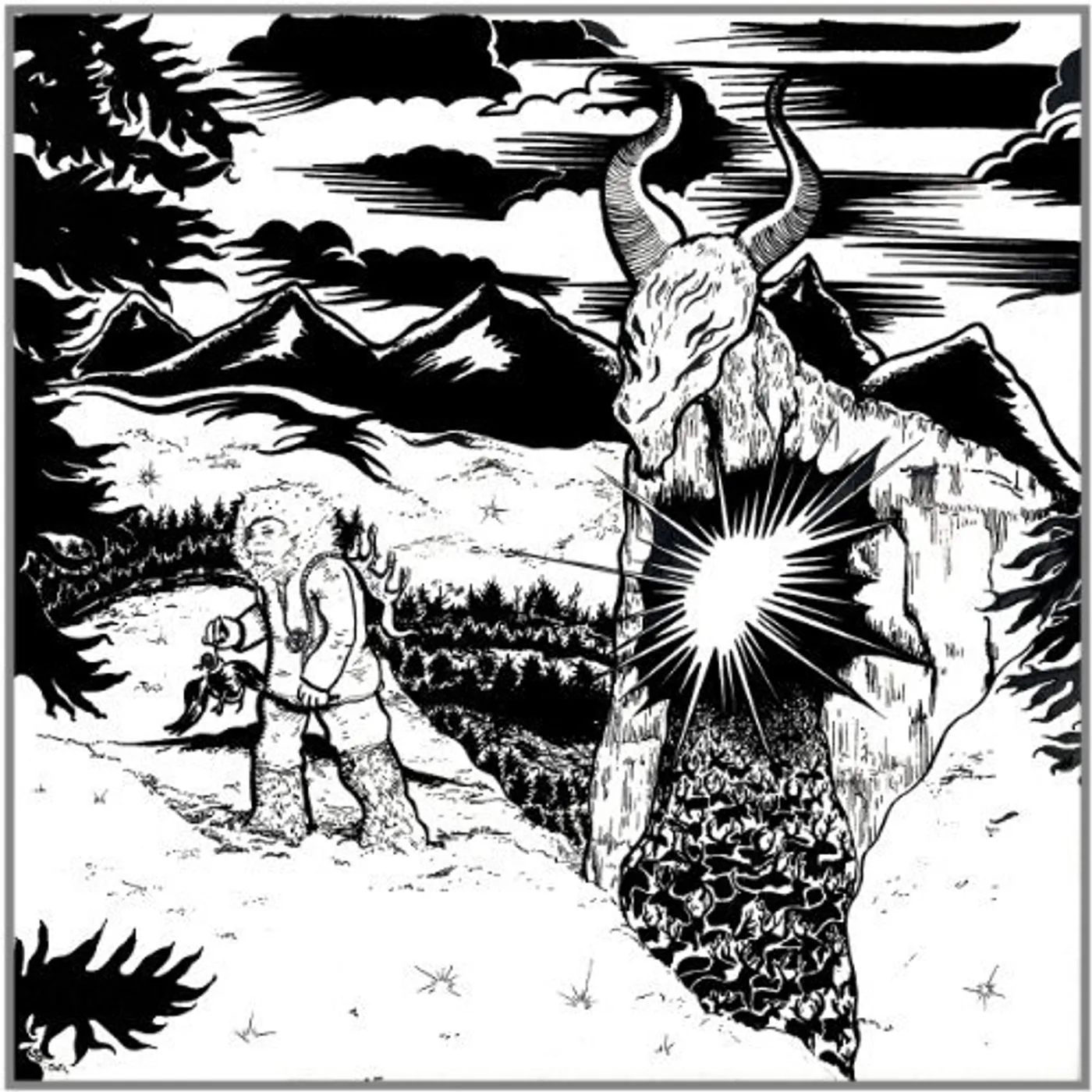 Natural Snow Buildings SNOWBRINGER CULT Vinyl Record