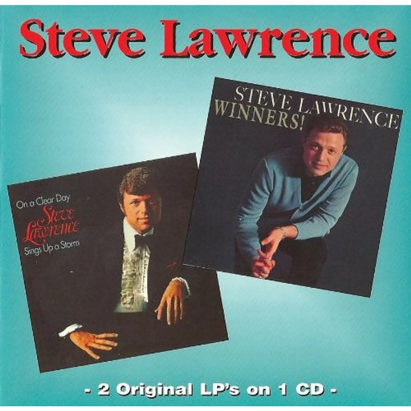 Steve Lawrence WINNERS / ON A CLEAR DAY CD