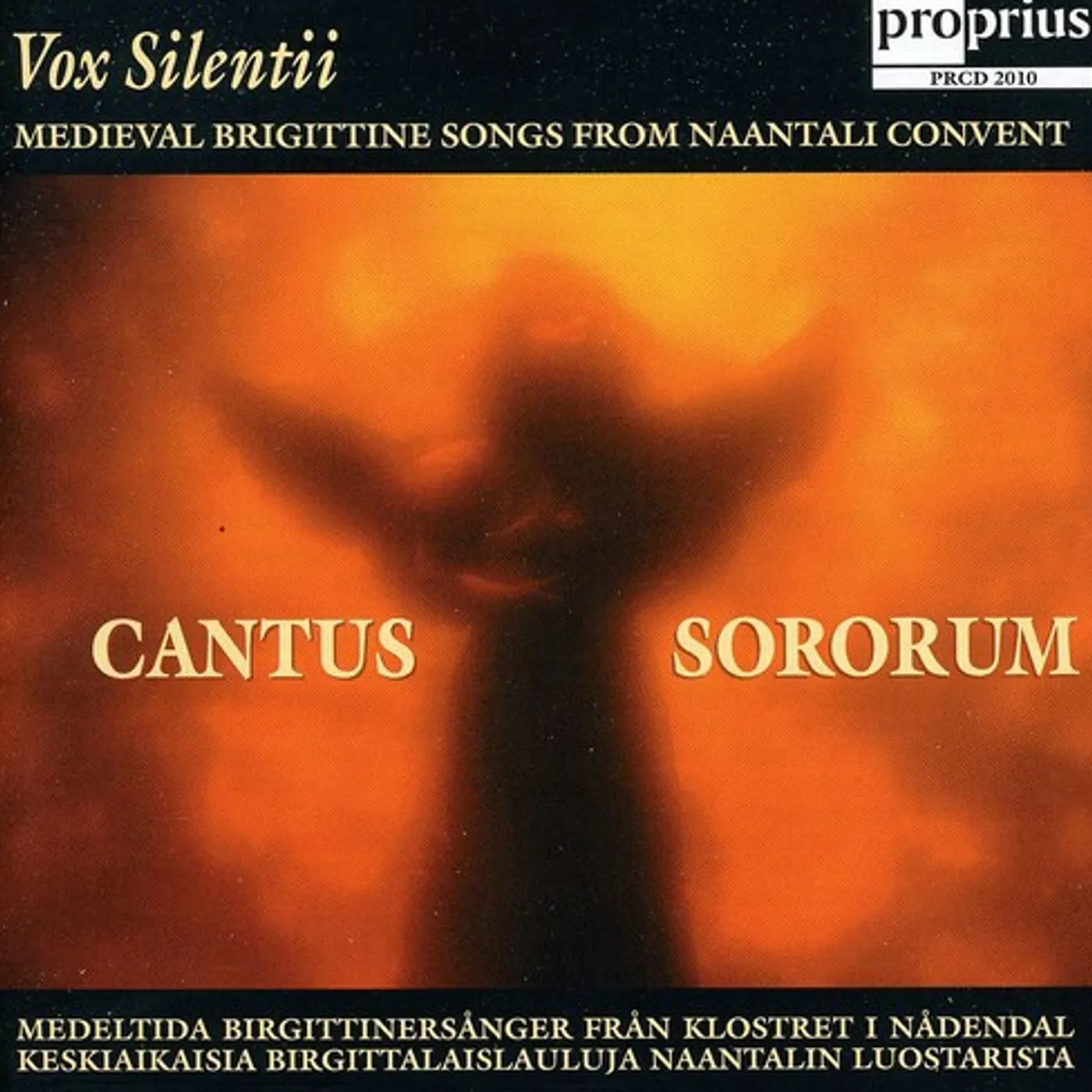 Anonymous CANTUS SORORUM CD