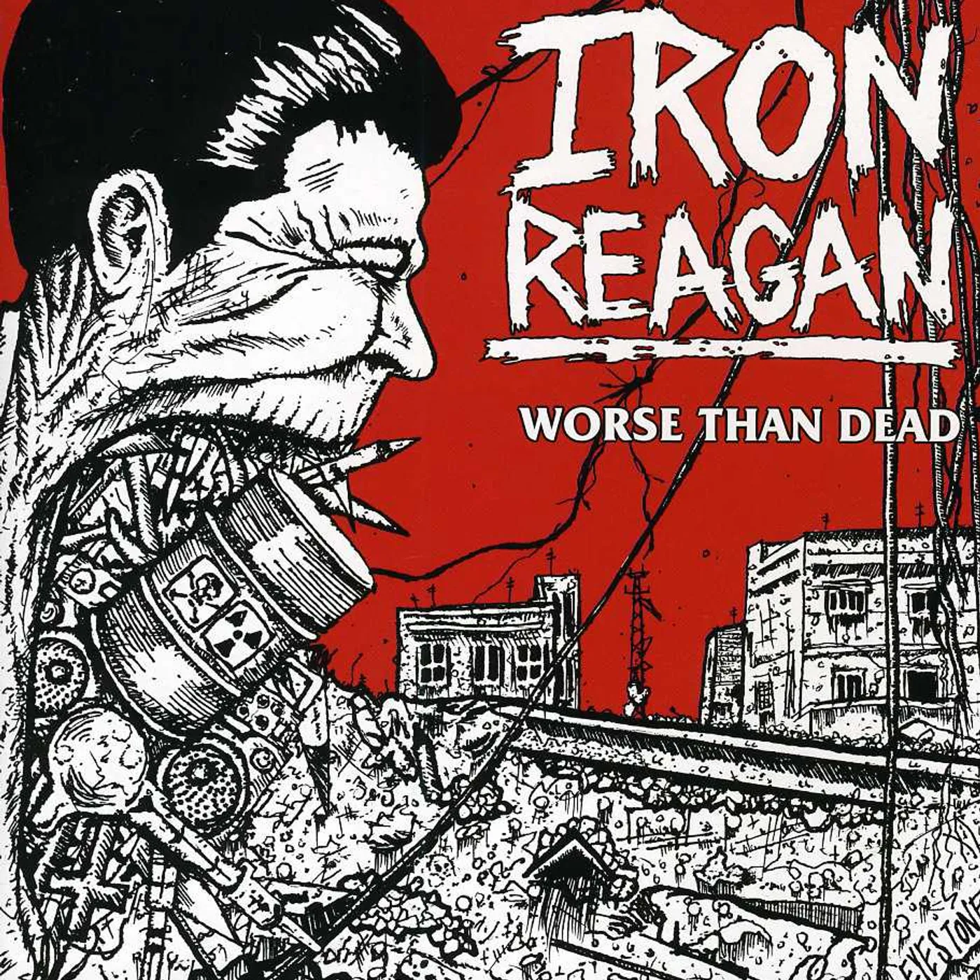 Iron Reagan WORSE THAN DEAD CD