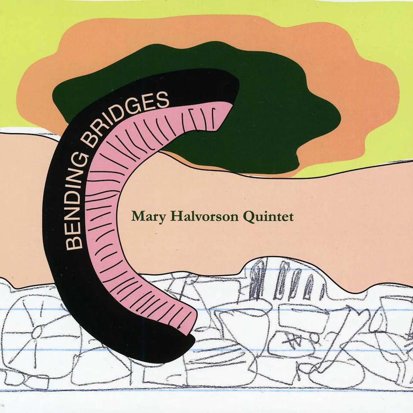 Mary Halvorson BENDING BRIDGES CD