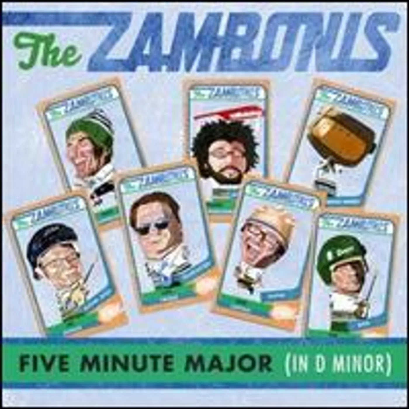 The Zambonis FIVE MINUTE MAJOR CD