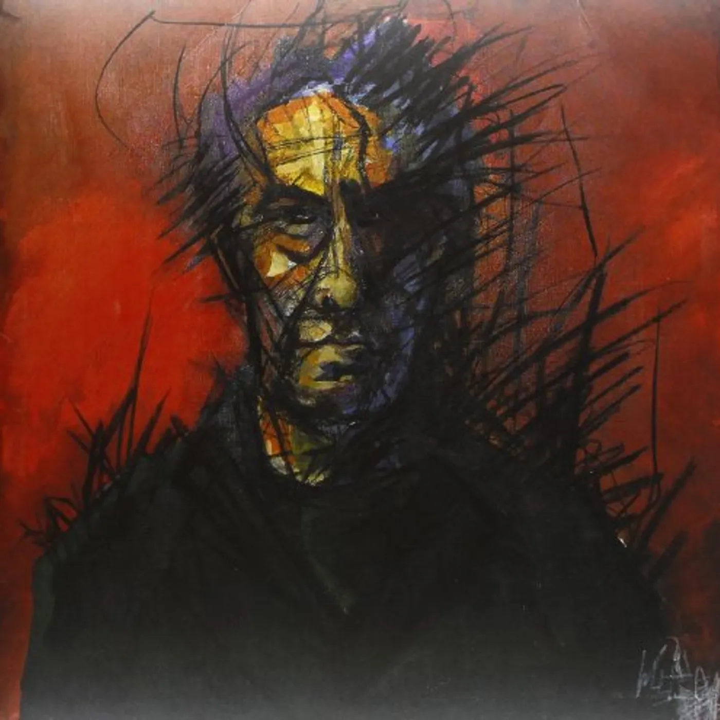 Fire & Ice Fractured Man Vinyl Record