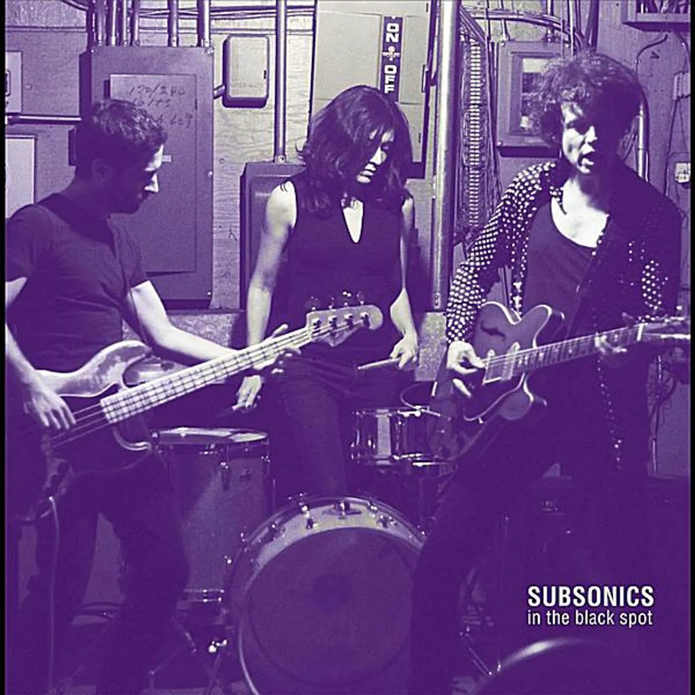 Subsonics IN THE BLACK SPOT CD