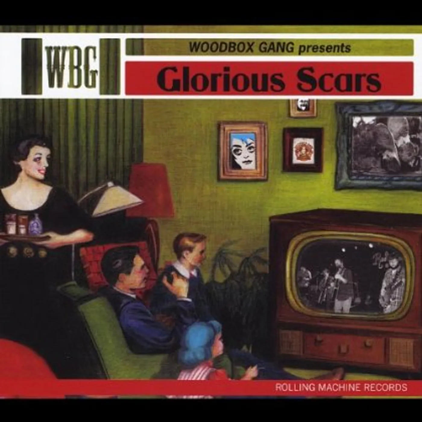 Woodbox Gang GLORIOUS SCARS CD