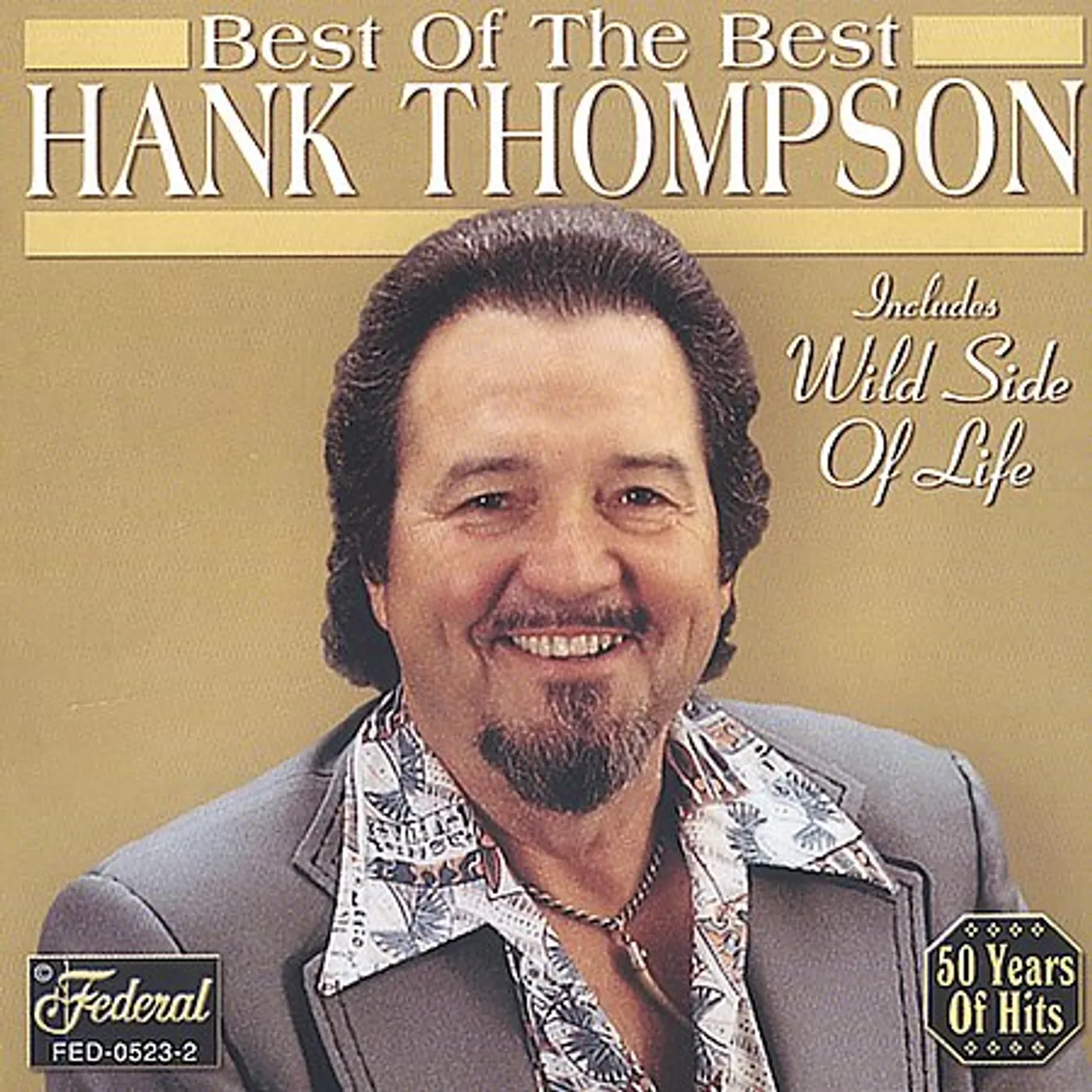 Hank Thompson BEST OF THE BEST CD