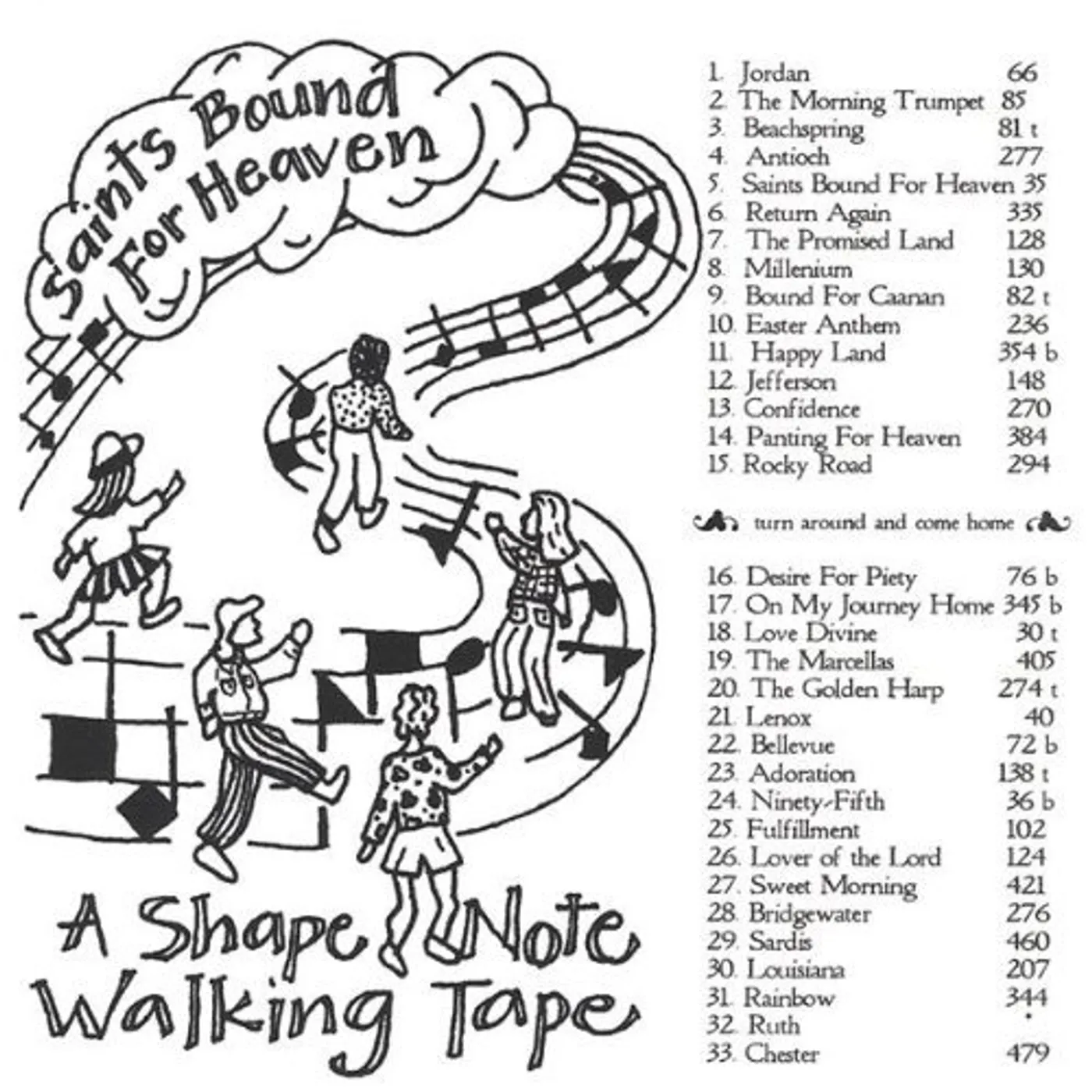 Santa Cruz Shape Note Society SAINTS BOUND FOR HEAVEN CD