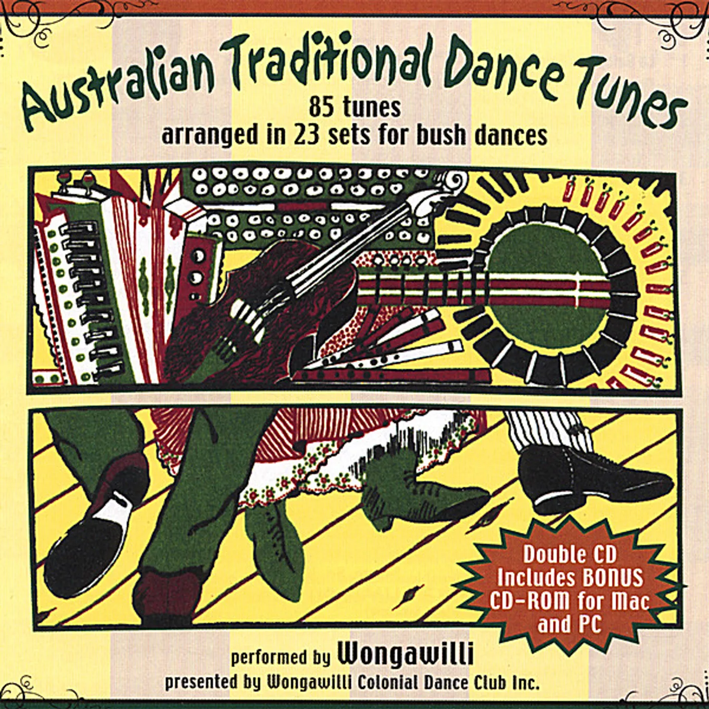 Wongawilli AUSTRALIAN TRADITIONAL DANCE TUNES CD