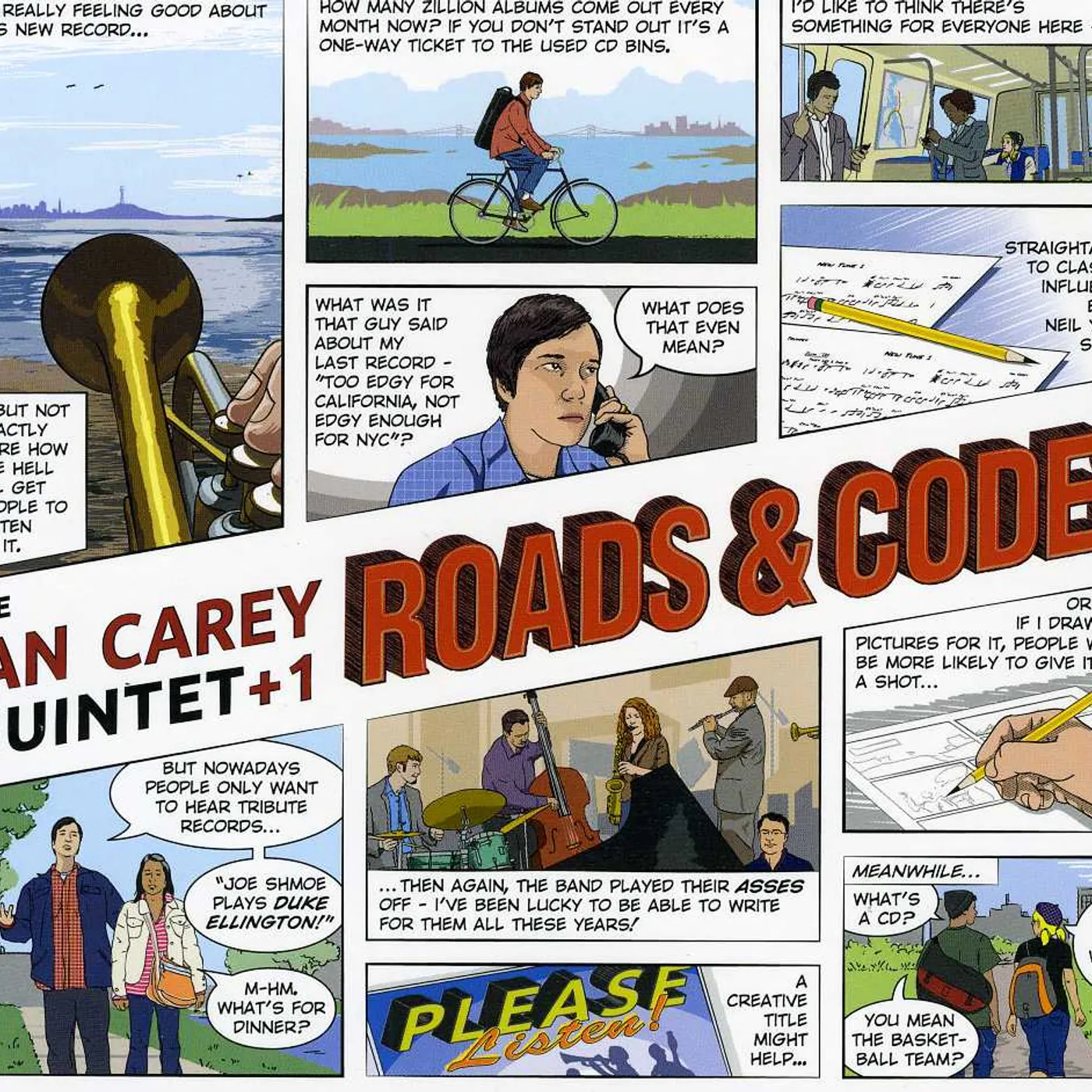 Ian Carey ROADS & CODES CD