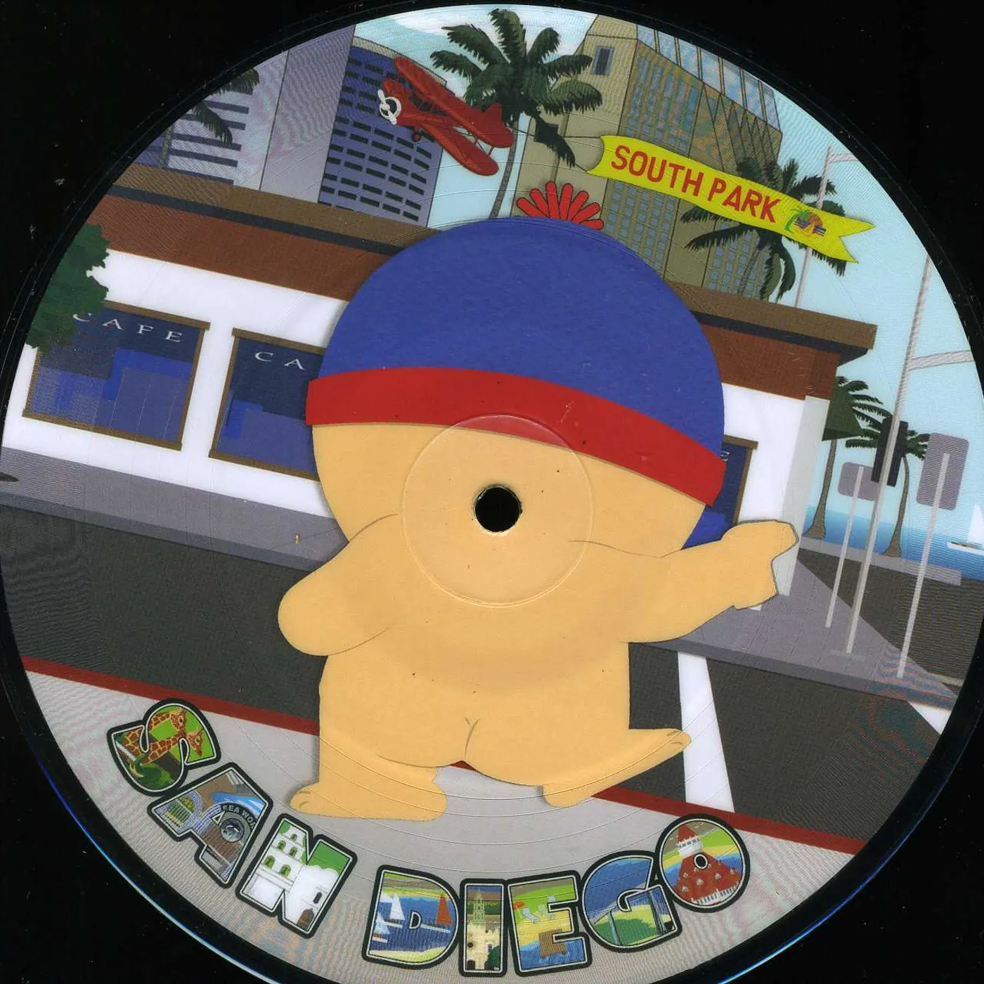South Park SAN DIEGO / GAY FISH Vinyl Record