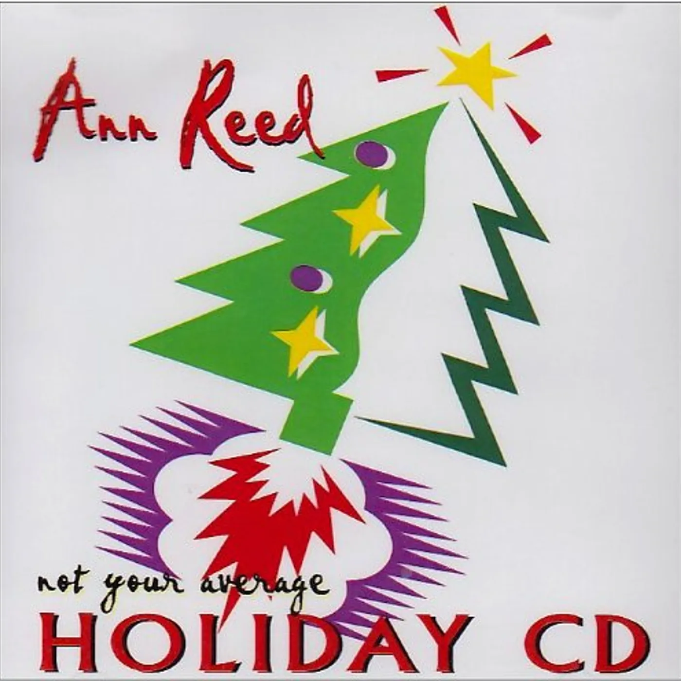 Ann Reed NOT YOUR AVERAGE HOLIDAY CD