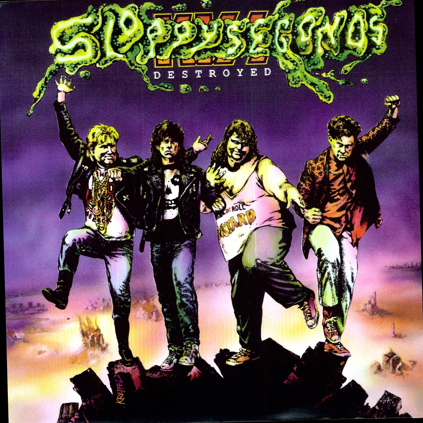 Sloppy Seconds DESTROYED Vinyl Record