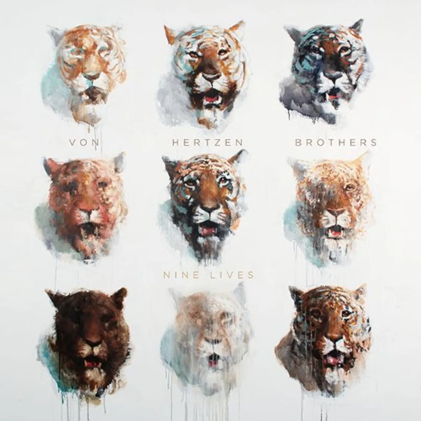 Von Hertzen Brothers NINE LIVES Vinyl Record - Holland Release