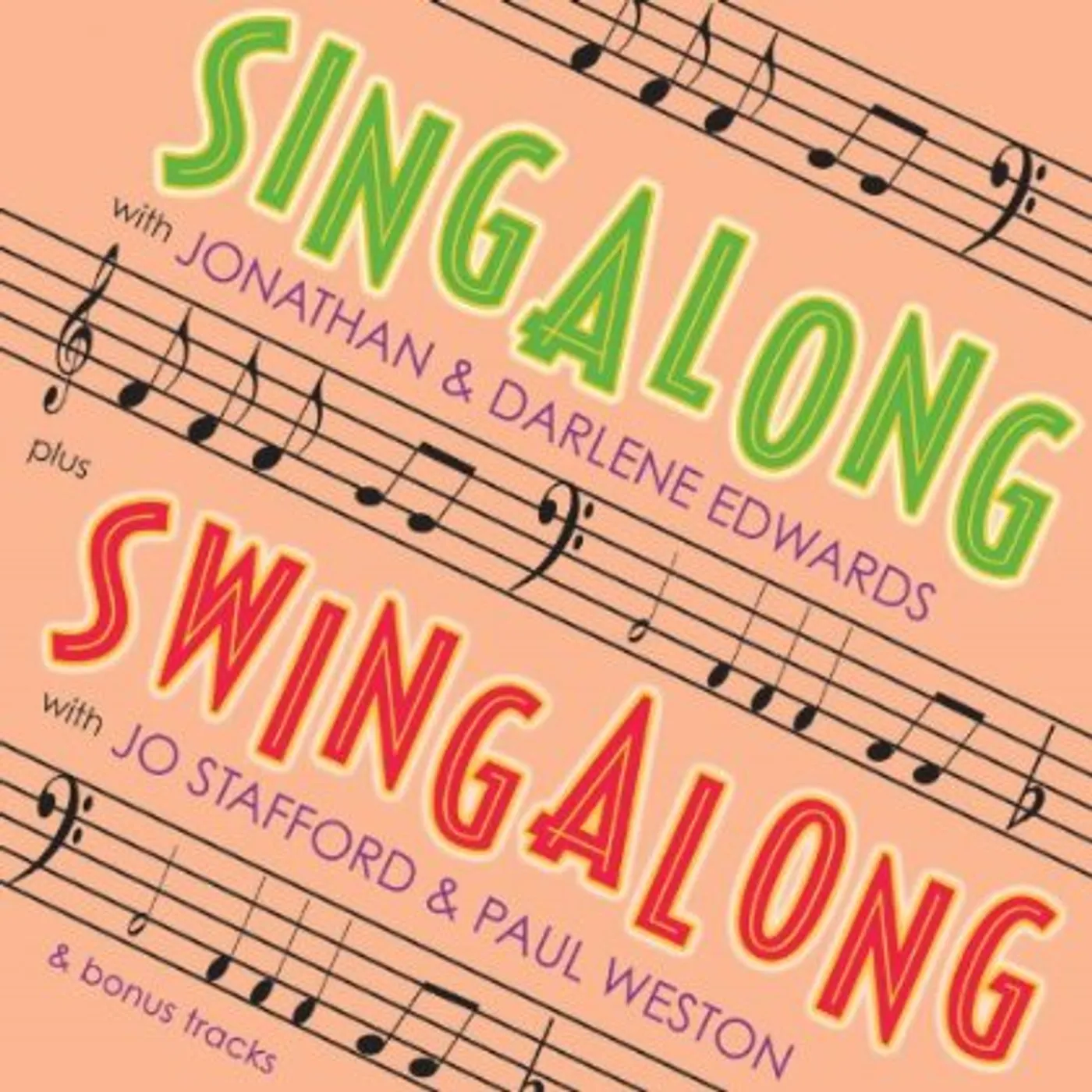 SING ALONG WITH JONATHAN & DARLENE EDWARDS CD