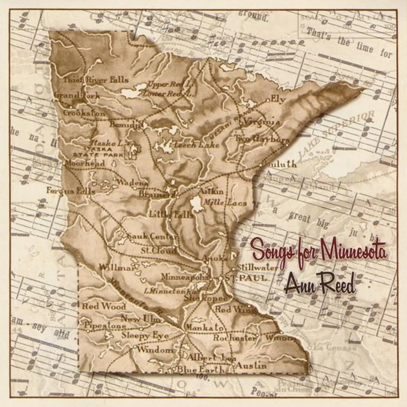 Ann Reed SONGS FOR MINNESOTA CD
