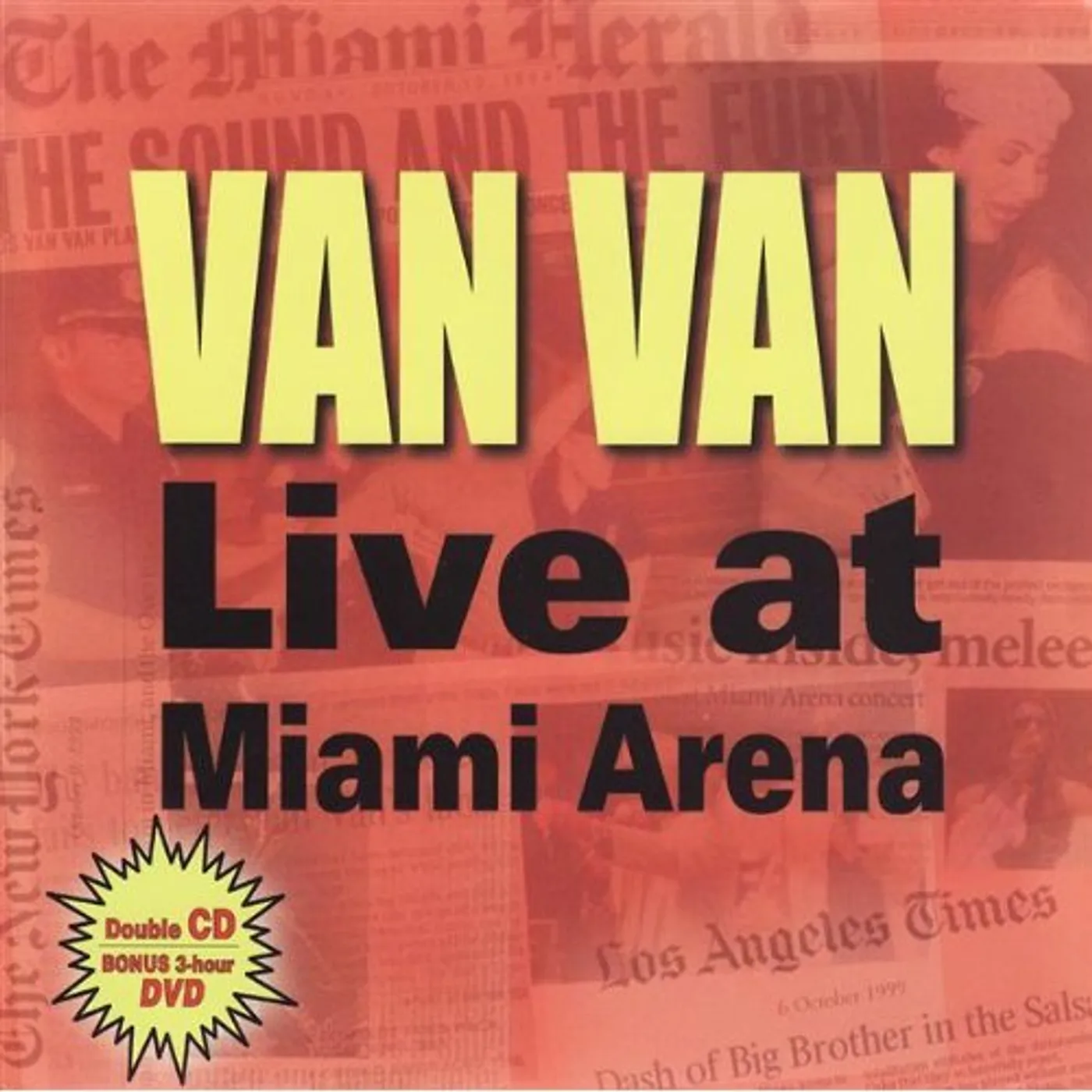 Los Van Van LIVE AT MIAMI ARENA CD