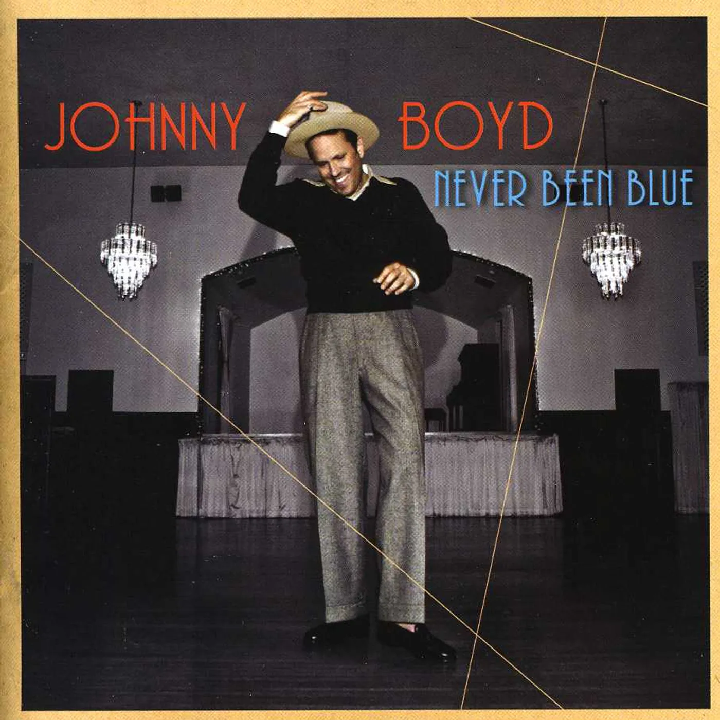 Johnny Boyd NEVER BEEN BLUE CD