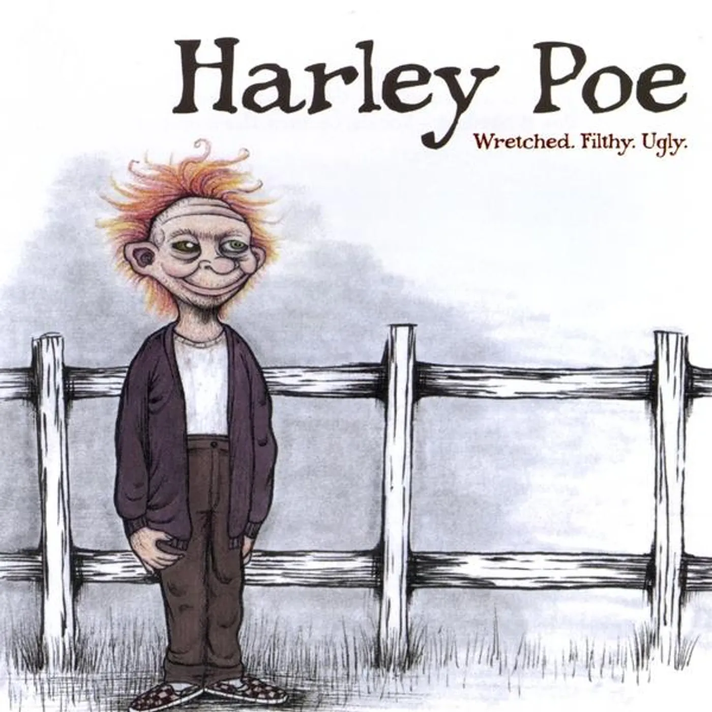 Harley Poe WRETCHED FILTHY UGLY CD