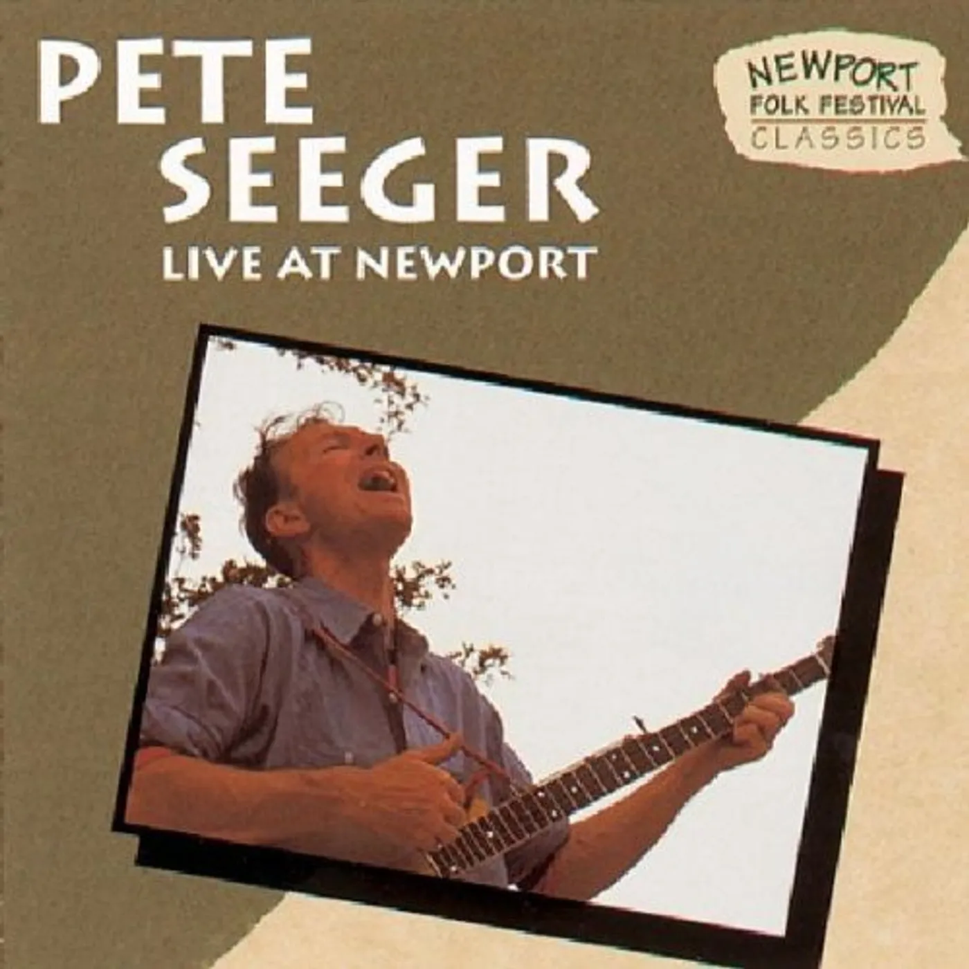 Pete Seeger LIVE AT NEWPORT CD