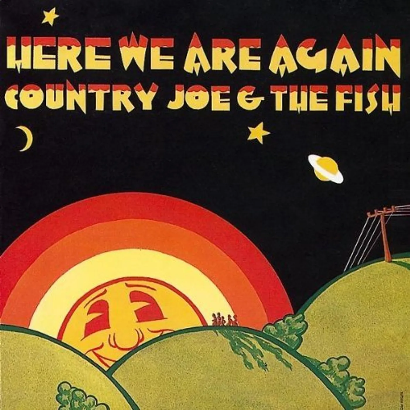 Country Joe & The Fish HERE WE ARE AGAIN CD